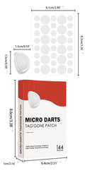 Cerotti Valstrend per acne, pulizia e schiarimento delle macchie, visibili sulla pelle, con patch adesivi per il trattamento acne.
