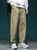 Loose Plus Size Straight Cargo Pants Men's Sports