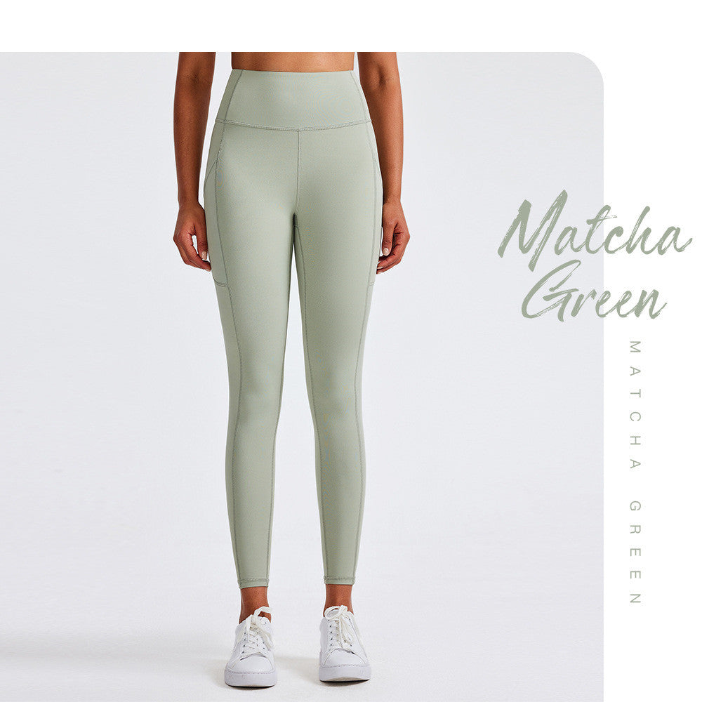 Leggings snellenti aderenti da donna Valstrend, vita alta modellante e contenitiva, tessuto elastico e confortevole.