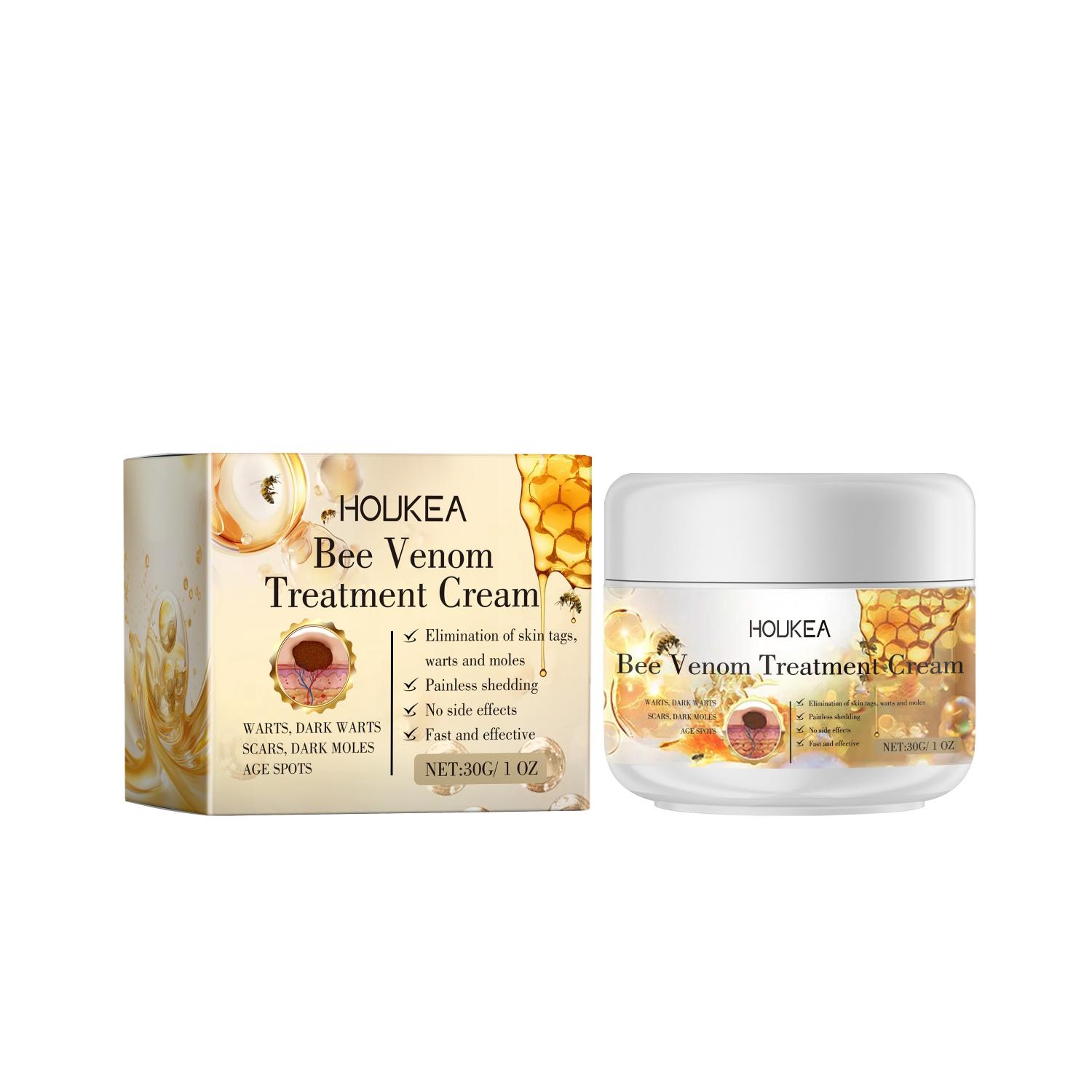 Crema per la cura della pelle Valstrend Shop, vasetto bianco con etichetta e crema liscia visibile in immagine