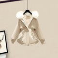 Women's Casual Sweater Haren Pants And Velvet Cotton Suit Set