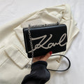 Borsa a tracolla casual da donna Valstrend, piccola e quadrata, in stile semplice e alla moda, ideale per un uso quotidiano.