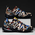 Scarpe casual da uomo Valstrend per sport e outdoor in stile autunnale, con suola antiscivolo e tomaia in tessuto resistente.