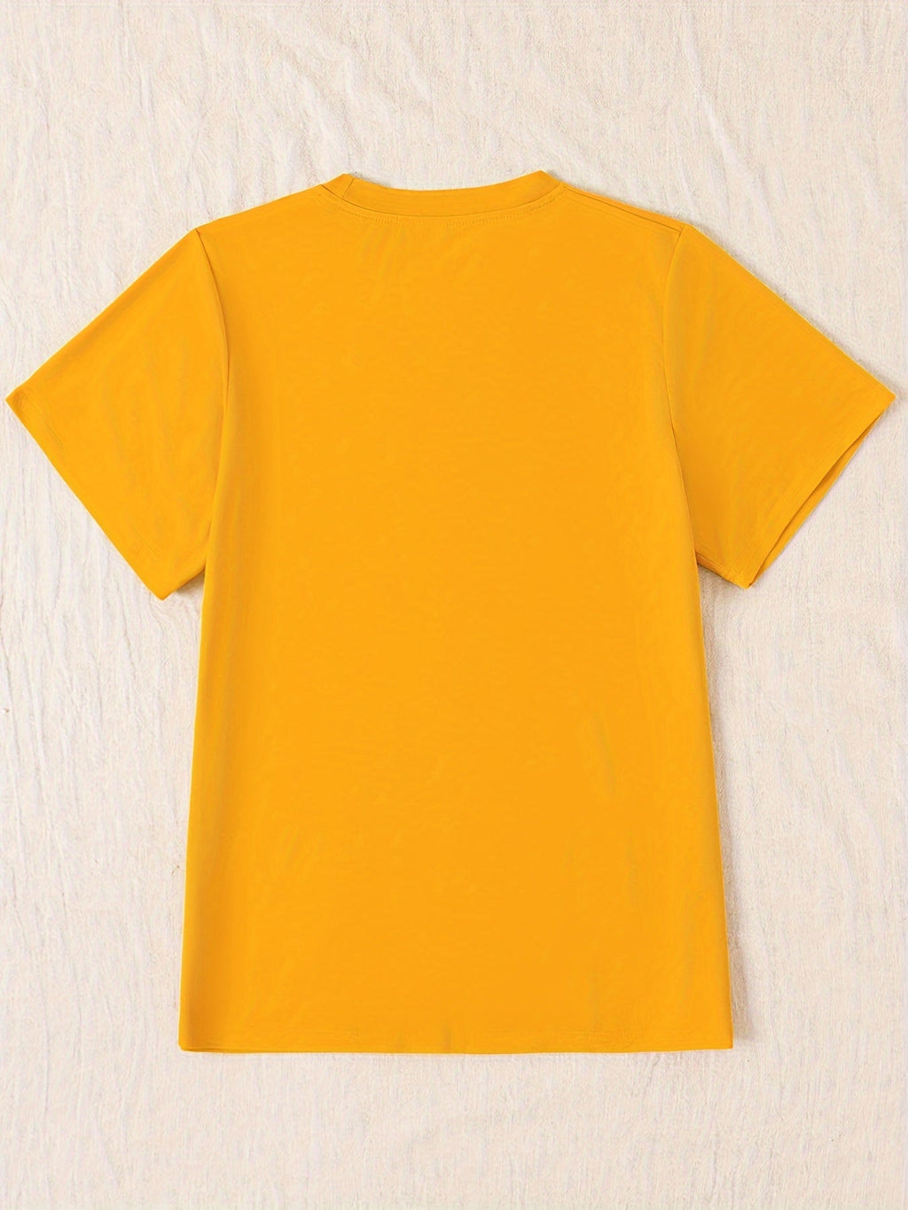 T-shirt donna Valstrend con stampa girasole, maniche corte, collo rotondo, casual estivo e primaverile