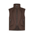 Appendiabiti Valstrend con design vest, struttura in cotone termico invernale, colletto, stile funzionale e caldo.