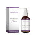 Detergente delicato viso Valstrend shop, flacone bianco con etichetta, crema detergente per la pulizia del viso.