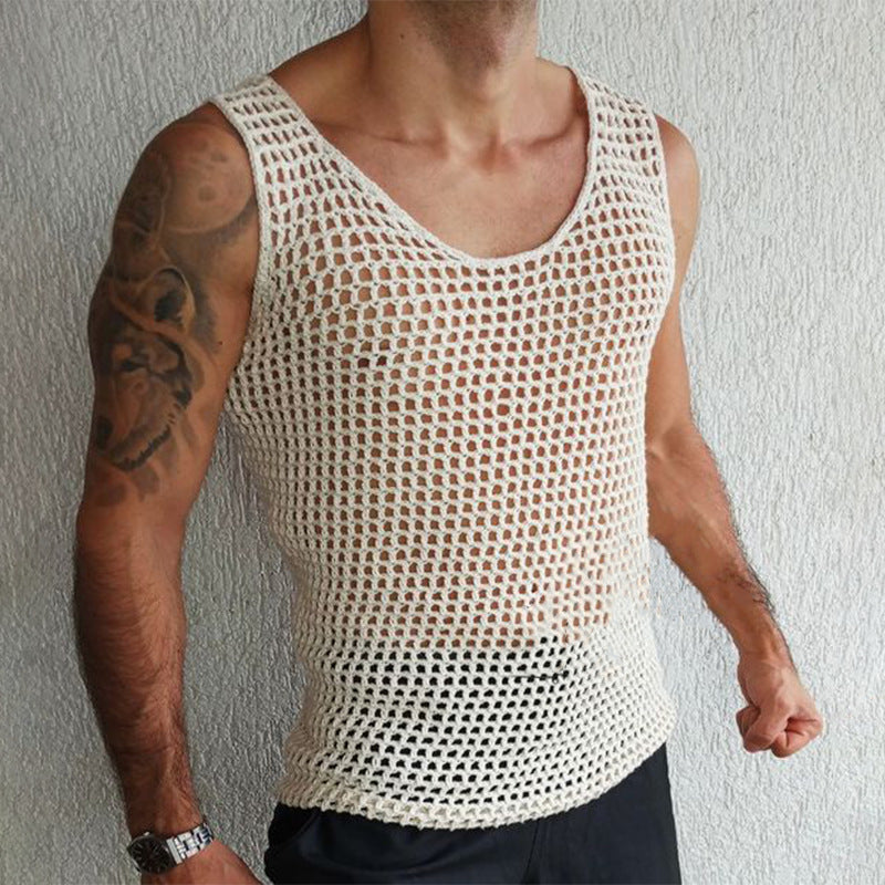 Gilet da uomo outdoor Valstrend, leggero e traspirante, ideale per vacanze e attività all'aperto, in tessuto morbido e resistente.