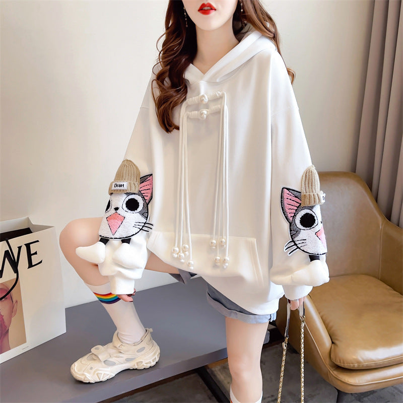 Maglione donna stile coreano, oversize e snodato, marca Valstrend shop, vestibilità ampia e comoda, tessuto morbido e caldo.