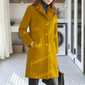 Woolen Women's Coat Multi-color Multi-size