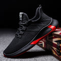 Men's Lace Up Casual Men's Shoes Fly Woven Mesh Breathable