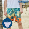 Pantaloni da mare da uomo Valstrend shop, pantaloncini water park larghi e leggeri, ideali per nuoto e attività acquatiche.