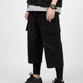 Pantaloni larghi a gamba dritta e a sigaretta Valstrend, pantaloni cropped con vestibilità comoda e stile casual.