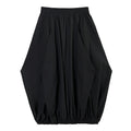 Gonna plissettata oversize da donna per primavera e autunno, stile largo e comodo, marca Valstrend shop.