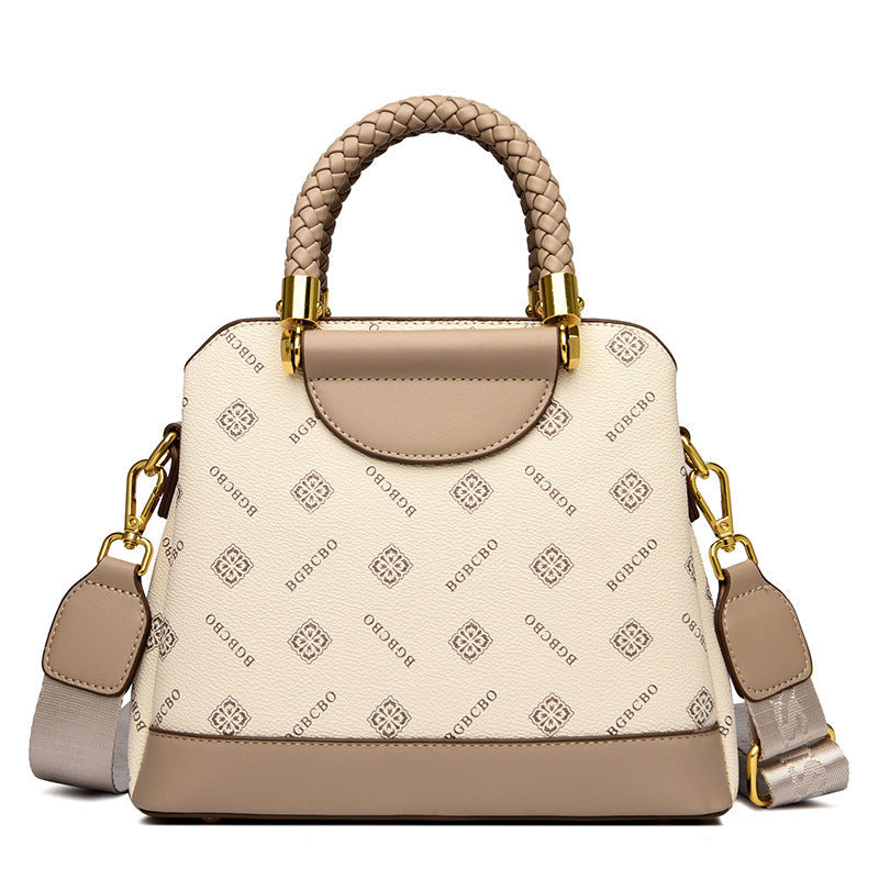 Borsa a tracolla generosa un-shoulder di moda Valstrend, design elegante e spazioso, in tessuto colorato con dettagli moderni.