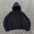 Maglione con cappuccio semplice di grandi dimensioni, colore solido, marca Valstrend shop, morbido e comodo.