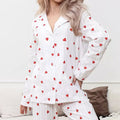 Two-piece Spring White Homewear For Women