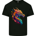 European And American Fantasy Dragon Digital Printing Casual Round Neck Short Sleeves