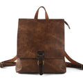 Retro Large Capacity Multifunctional Leather Backpackage
