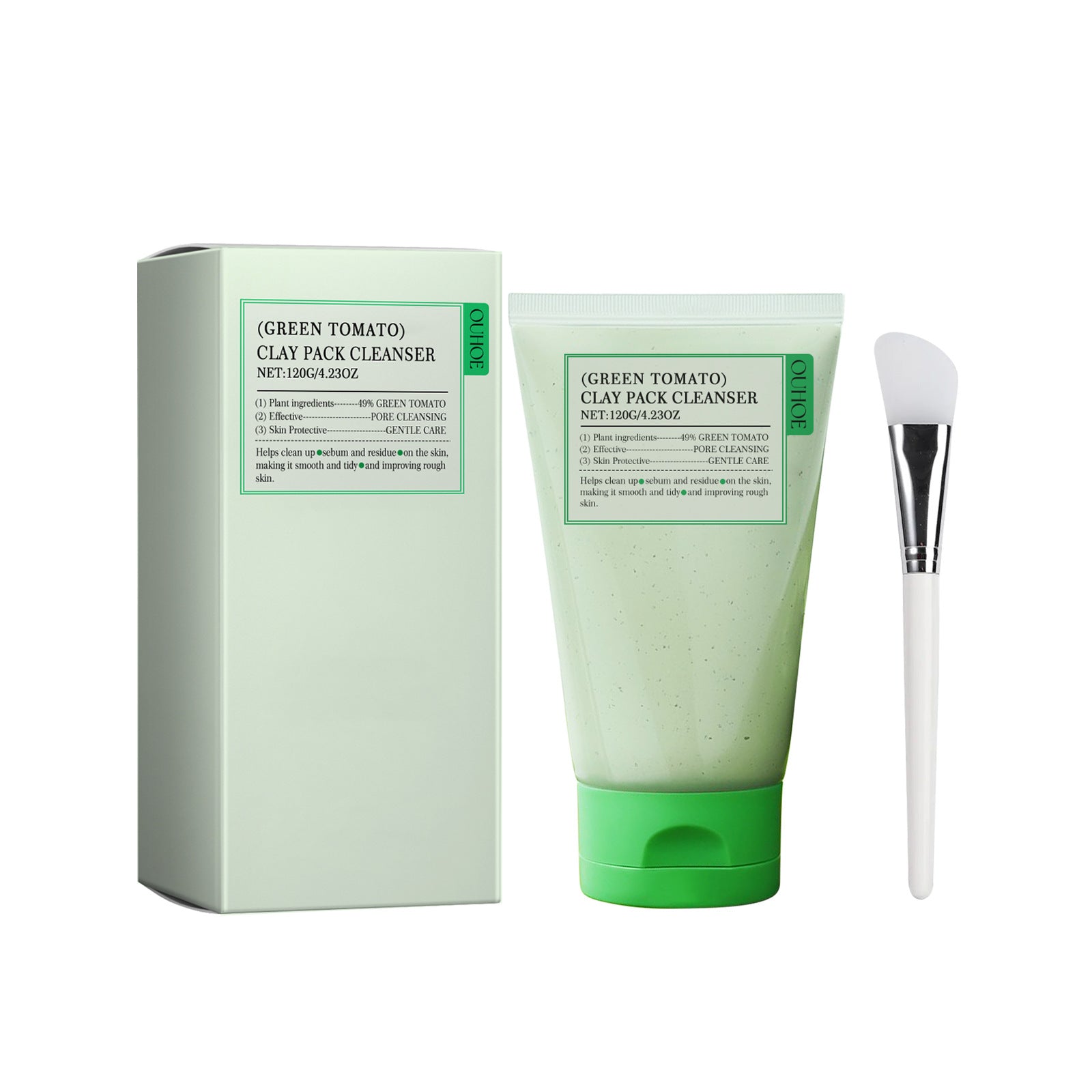 Green Tomato Facial Cleanser Gently Clean Pores