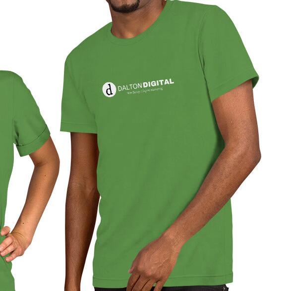 T-shirt casual a girocollo Valstrend shop, stampa digitale europea e americana, morbida e comoda, vista frontale.