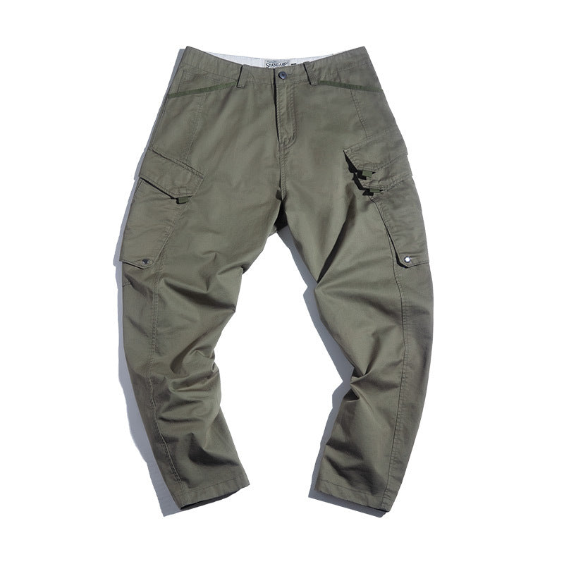 Tooling Machete Large Pocket 3D Cutting Ankle Banded Pants