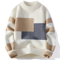 Maglione invernale da uomo Valstrend, vestibilità sciolta e rilassata, tessuto a maglia caldo e morbido per l'inverno.