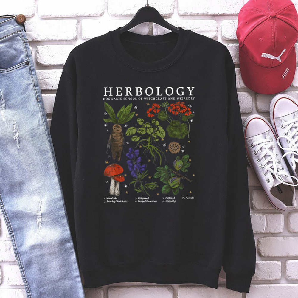 Maglione donna a maniche lunghe con stampa floreale, maglietta di moda Valstrend, tessuto morbido e comodo.