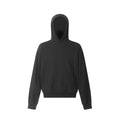 Felpa grigia con cappuccio e stile trendy, adatta a tutti i look, marca Valstrend shop, vista frontale con dettagli moderni