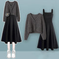 Cardigan spessa da donna Valstrend, nuovo stile, vestibilità slim, in abbigliamento all-matching, dettaglio visibile in immagine