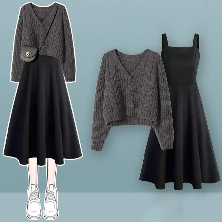 Cardigan spessa da donna Valstrend, nuovo stile, vestibilità slim, in abbigliamento all-matching, dettaglio visibile in immagine