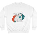Felpa Champion europea e americana con stampa cartoon Valstrend, maglia casual con design colorato e dettagli vivaci.