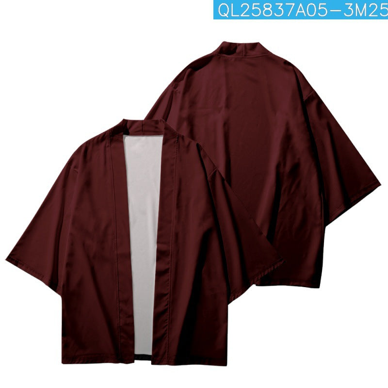 Camicia corta da uomo Valstrend con stampa 3D, morbida e confortevole, con dettagli di stile moderno e design elegante.