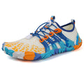 Men's Off-road Running Shoes, Lightweight Exercise Scattered Barefoot Shoes Non-slip Outdoor Walking Pumps