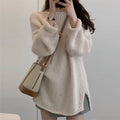 Women's Japanese Lazy Style Retro High-grade Sweater