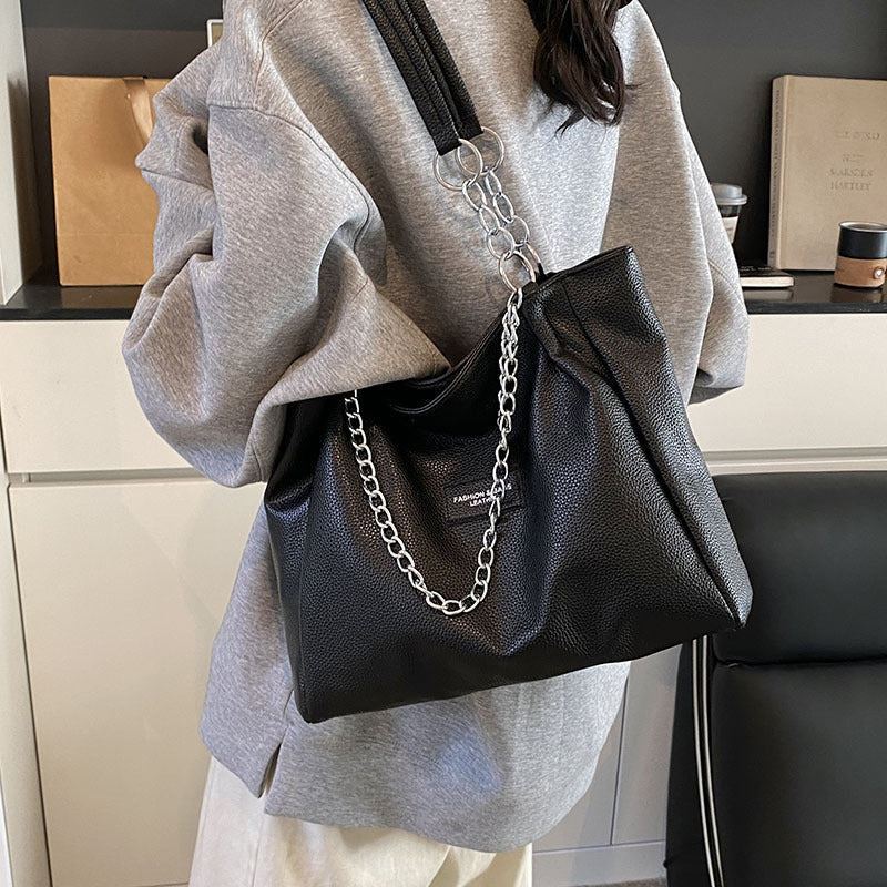 Borsa tote donna Valstrend grande capacità, stile alla moda, elegante e spaziosa per uso quotidiano e occasioni speciali.
