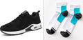 Scarpe da corsa di coppia in stile campus coreano Valstrend, scarpe sportive sneakers unisex con design moderno e dettagli colorati.