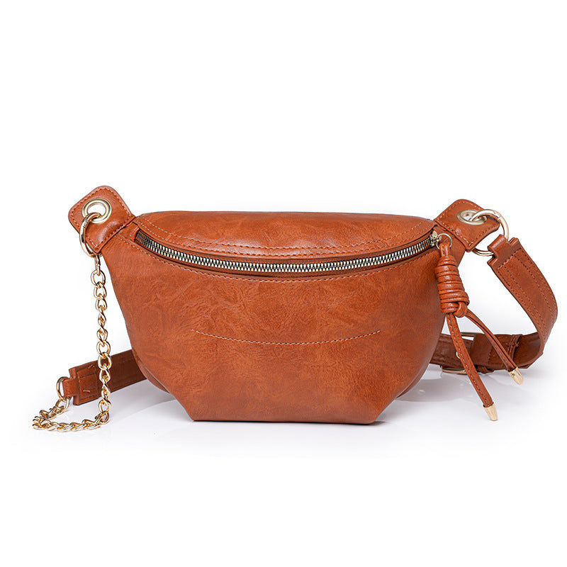 Borsa da donna elegante e semplice di stile casual, tracolla Valstrend, con design sobrio e pratico, visibile in primo piano.