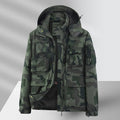 Giacca impermeabile da uomo Valstrend con multiple tasche, ideale per outdoor e tempo libero, resistente e comoda.