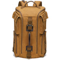 Zaino vintage da uomo Valstrend in canvas impermeabile, grande capacità, stile outdoor e tempo libero, resistente e spazioso.