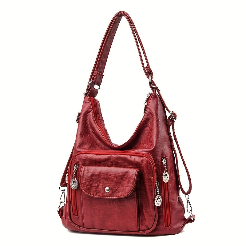 Borsa a tracolla vintage Valstrend, stile retrò, tote donna, handbag e borsa a tracolla elegante per il quotidiano