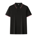 Male Solid Color Summer Ice Ammonia Rib Beaded Lapel Overalls