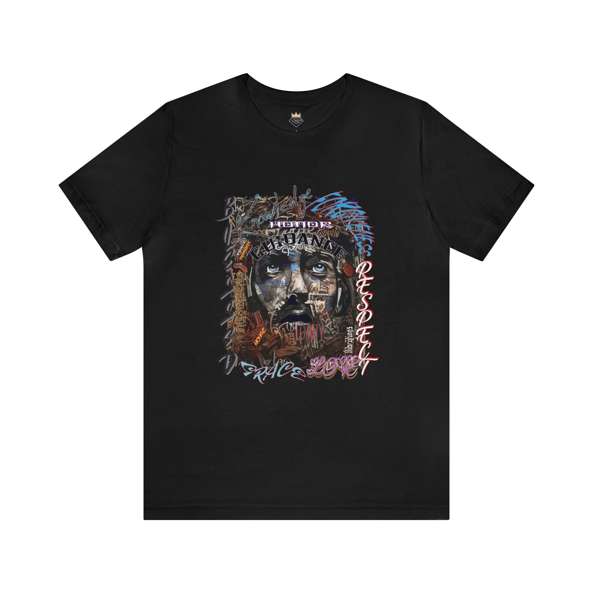 T-shirt da uomo Valstrend con stampa digitale 3D, girocollo, maniche corte, aspetto casual e moderno