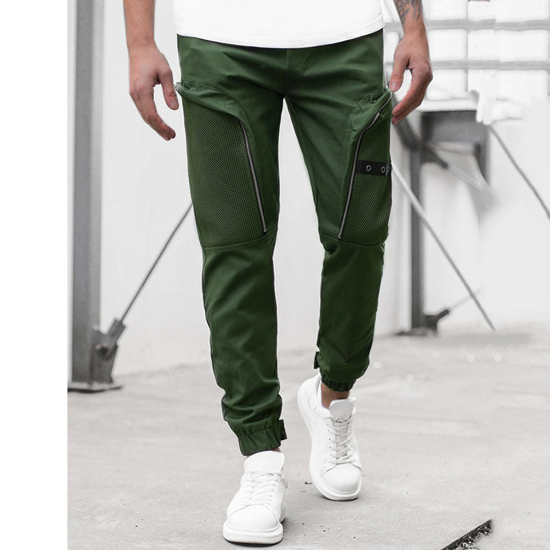 Salopette casual da uomo Valstrend Crazy Muscle New Autumn, tessuto autunnale, stile moderno, dettaglio di vestibilità.