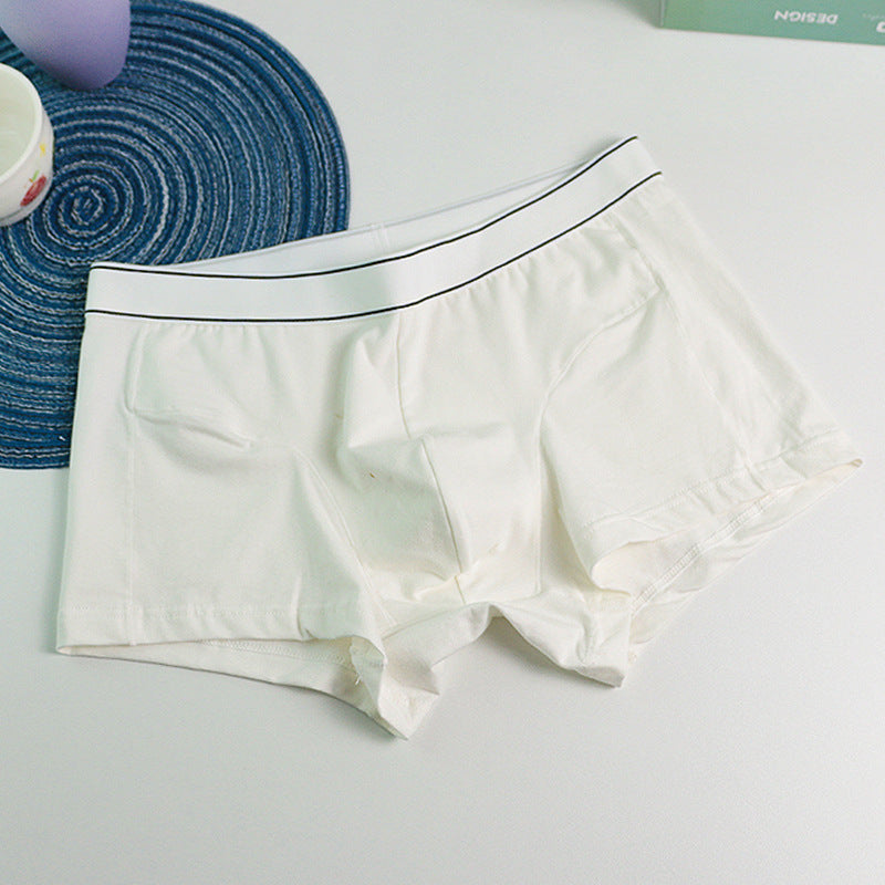 Boxer da uomo Valstrend in cotone purificato, morbido e traspirante, con design comodo e chiusura elastica.