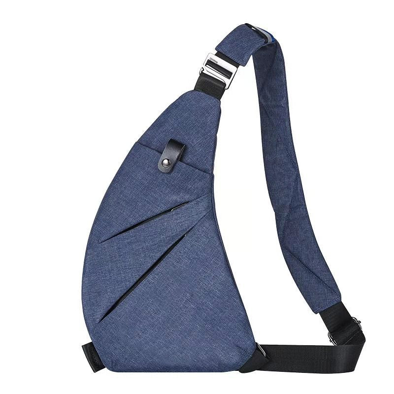 Borsa a tracolla multi-funzionale uomo Valstrend, elegante e antitaccheggio, con scomparti e cerniere robuste.