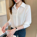 Camicia donna Valstrend senza ferro, anti-ritocco in acetato color solid, tessuto di alta qualità, vestibilità elegante.