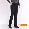 Pantaloni casual uomo Valstrend, a vita alta, larghi e comodi, stile moda maschile, in tessuto leggero e versatile.