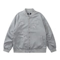 Giacca da uomo Valstrend con ricamo di stella a cinque punte, stile casual con dettagli distintivi e cappuccio.