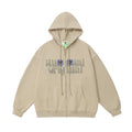 Personality Puff Print Ins Men's And Women's High Street Casual Loose-fitting Hoodie Sweater