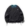 Maglione da uomo Valstrend con collo rotondo, stampa contrasto, cuciture retrò e vestibilità ampia in stile casual.